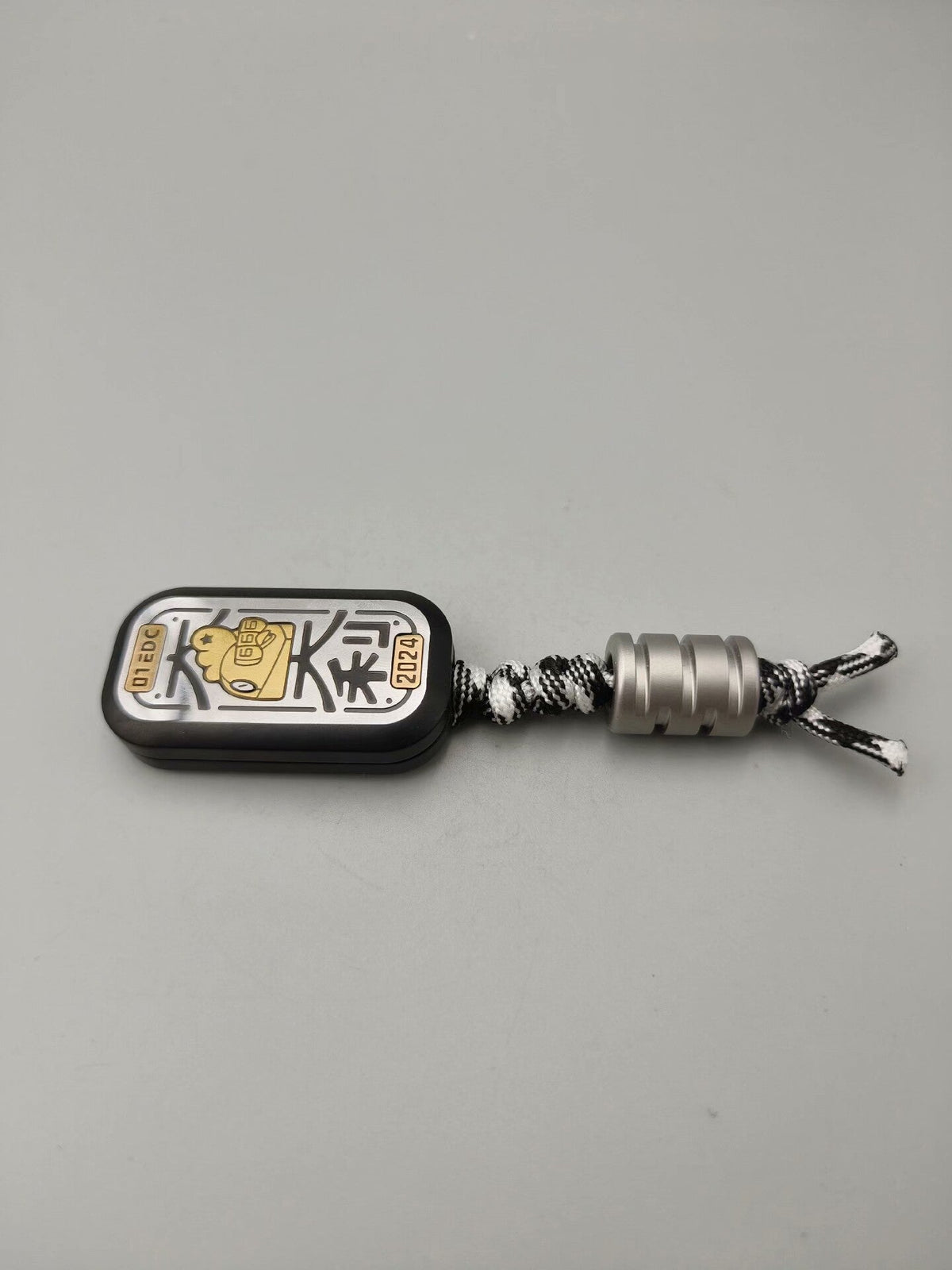 Soap Slider Engraving 666 Stainless Steel