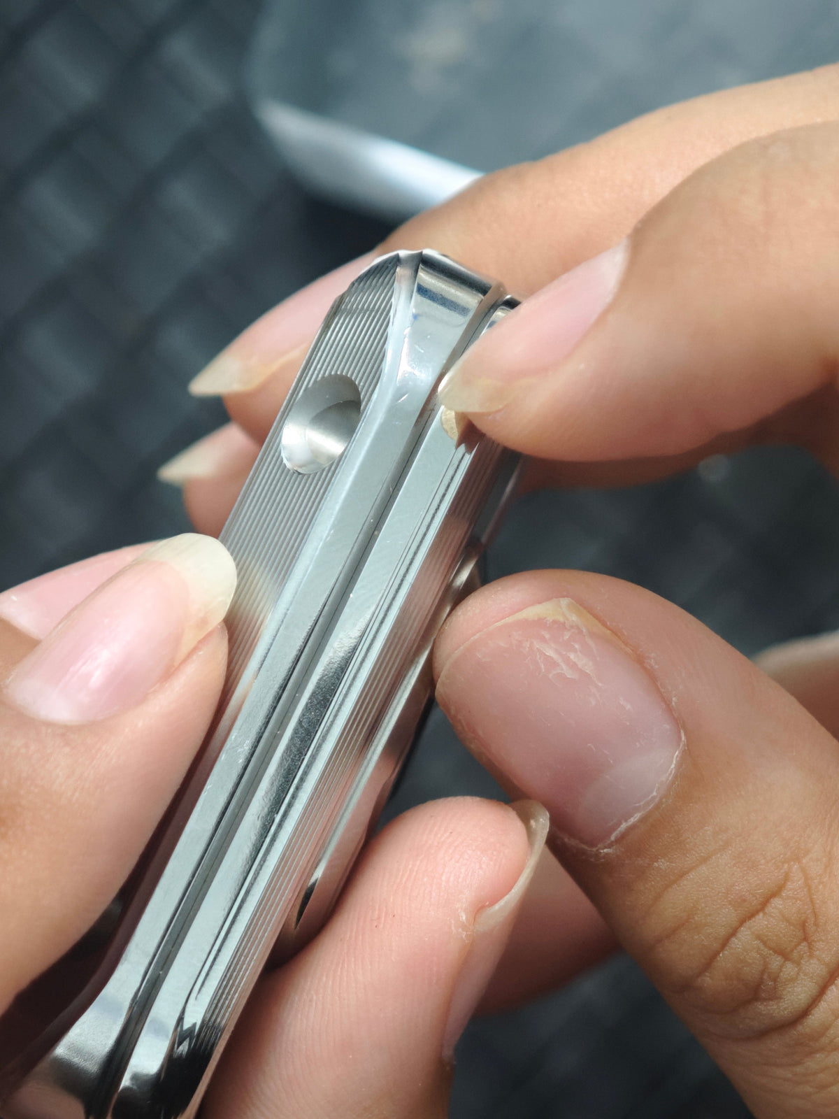Popping Stainless Steel