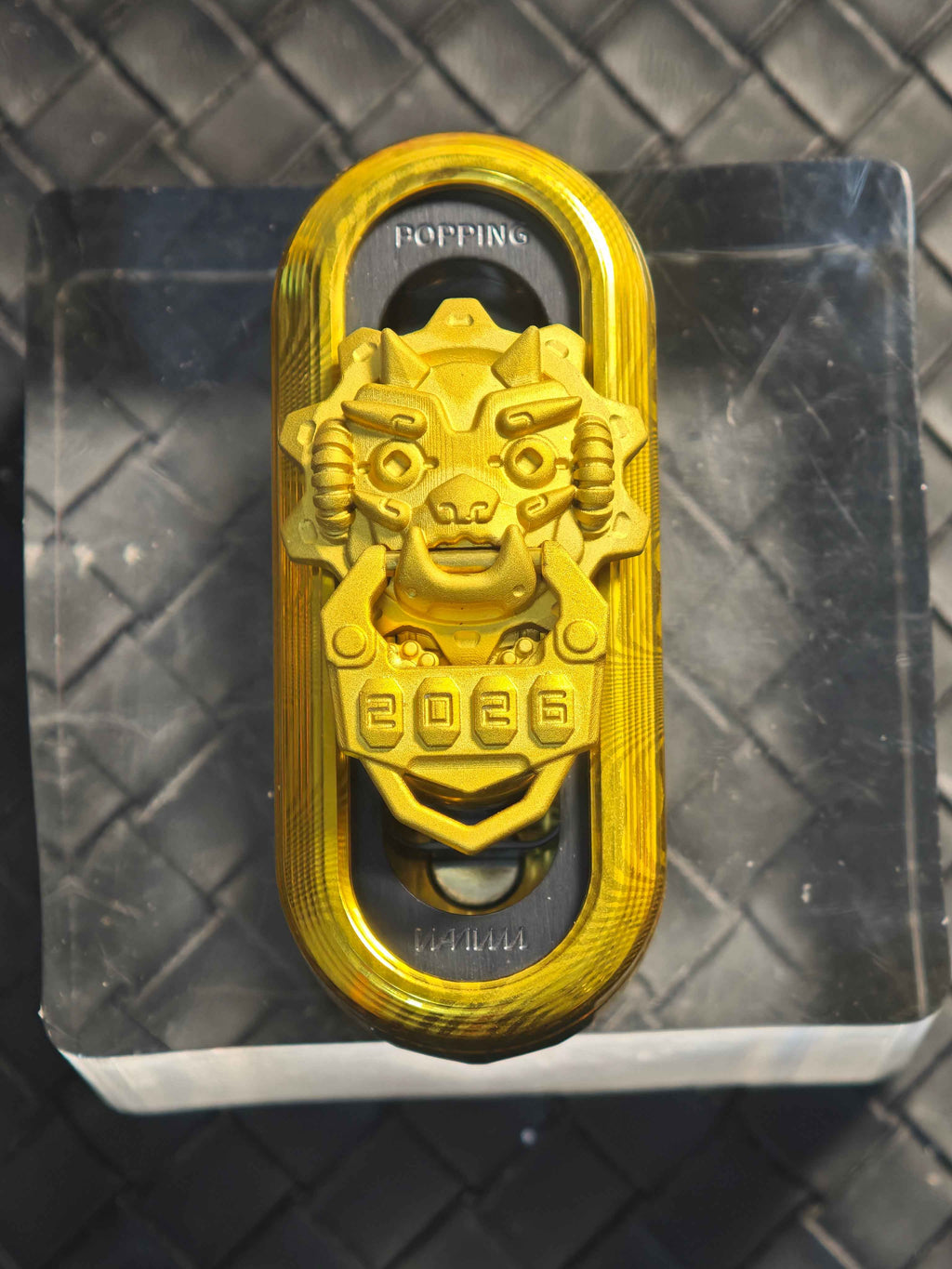 Cyber Jiaotu Damasteel Gold Plated