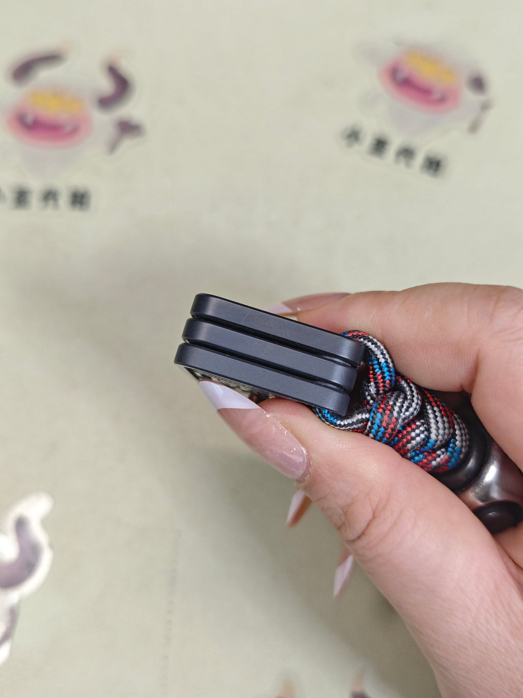 AAA Push Card Stainless Steel