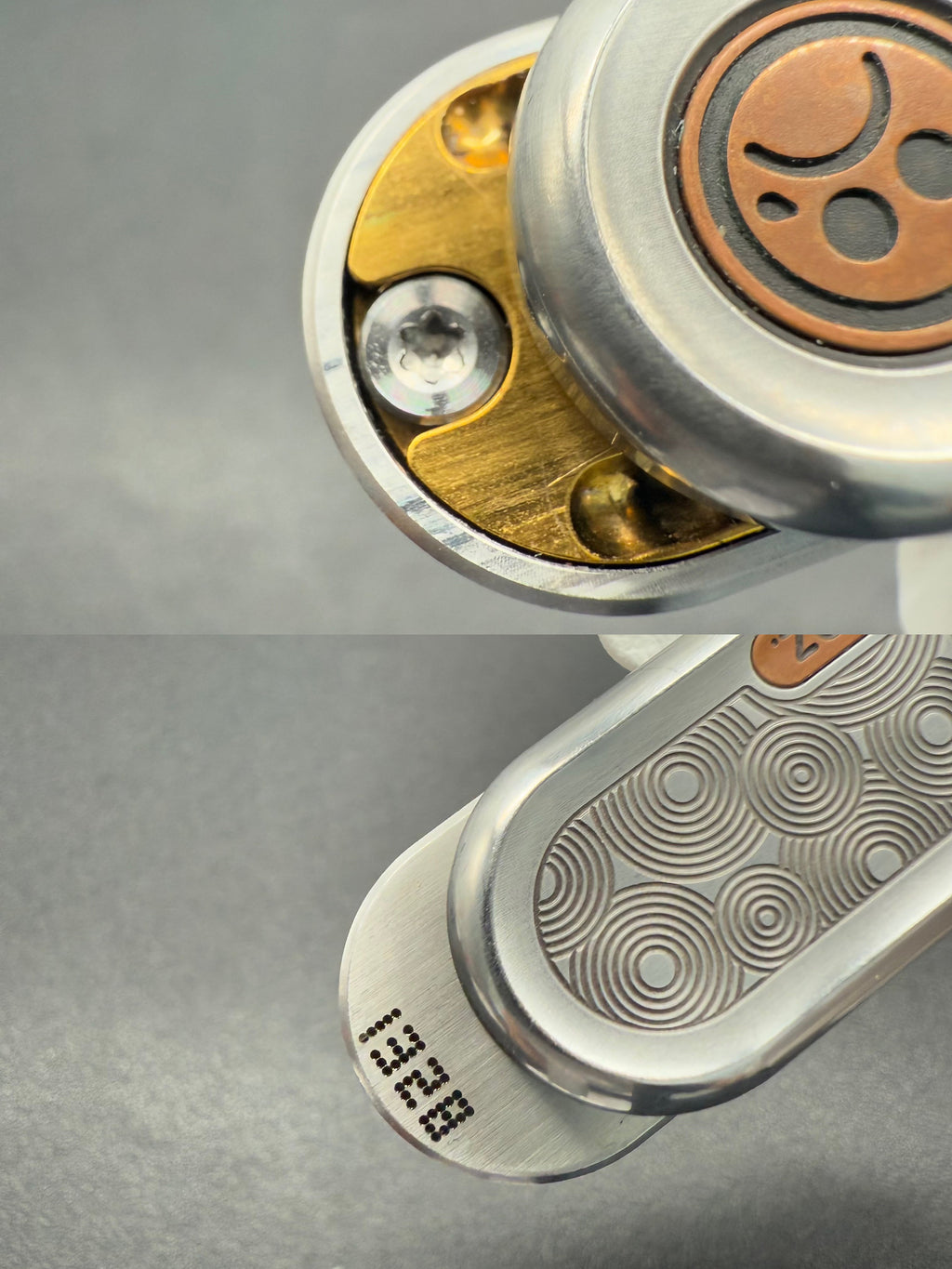 Top B Stainless Steel Gold Plated