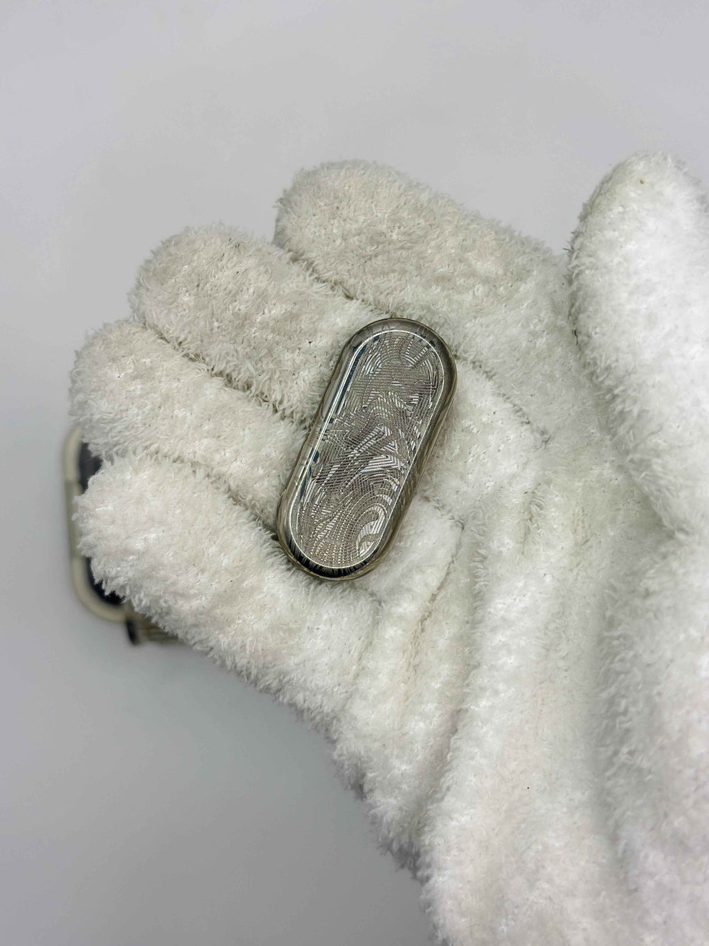 Top B Rain Titanium Engraved Polished
