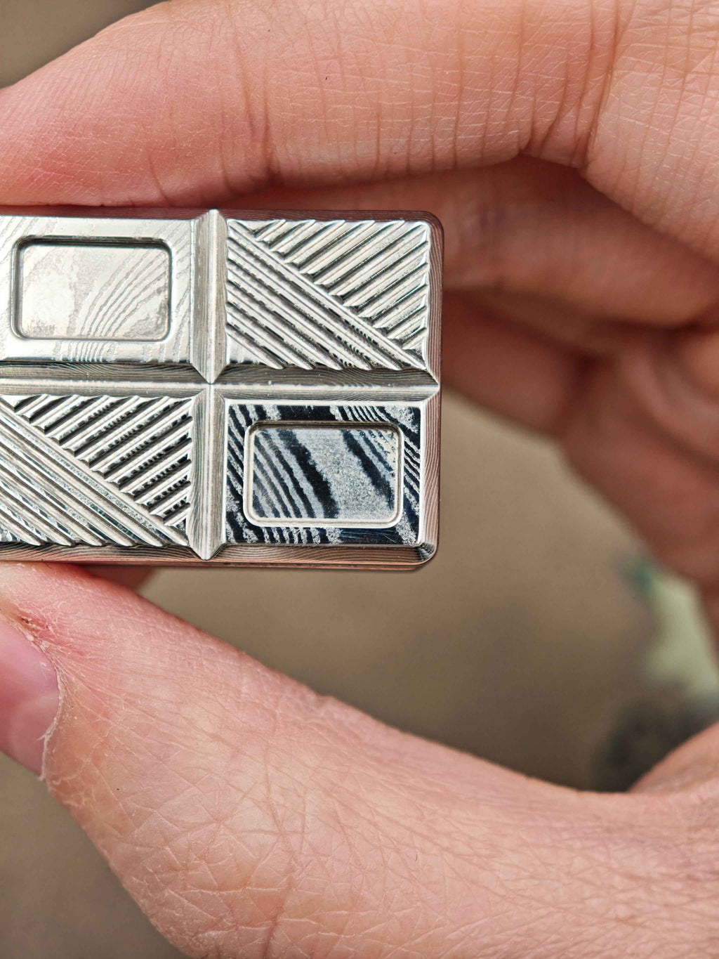 Ultra Thin Wafer Damasteel