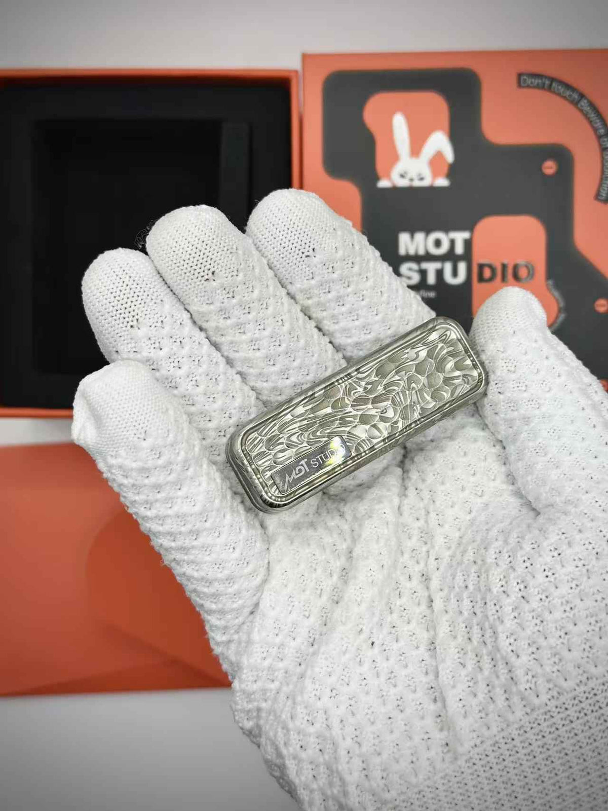 Feng Ling Damasteel Engraved