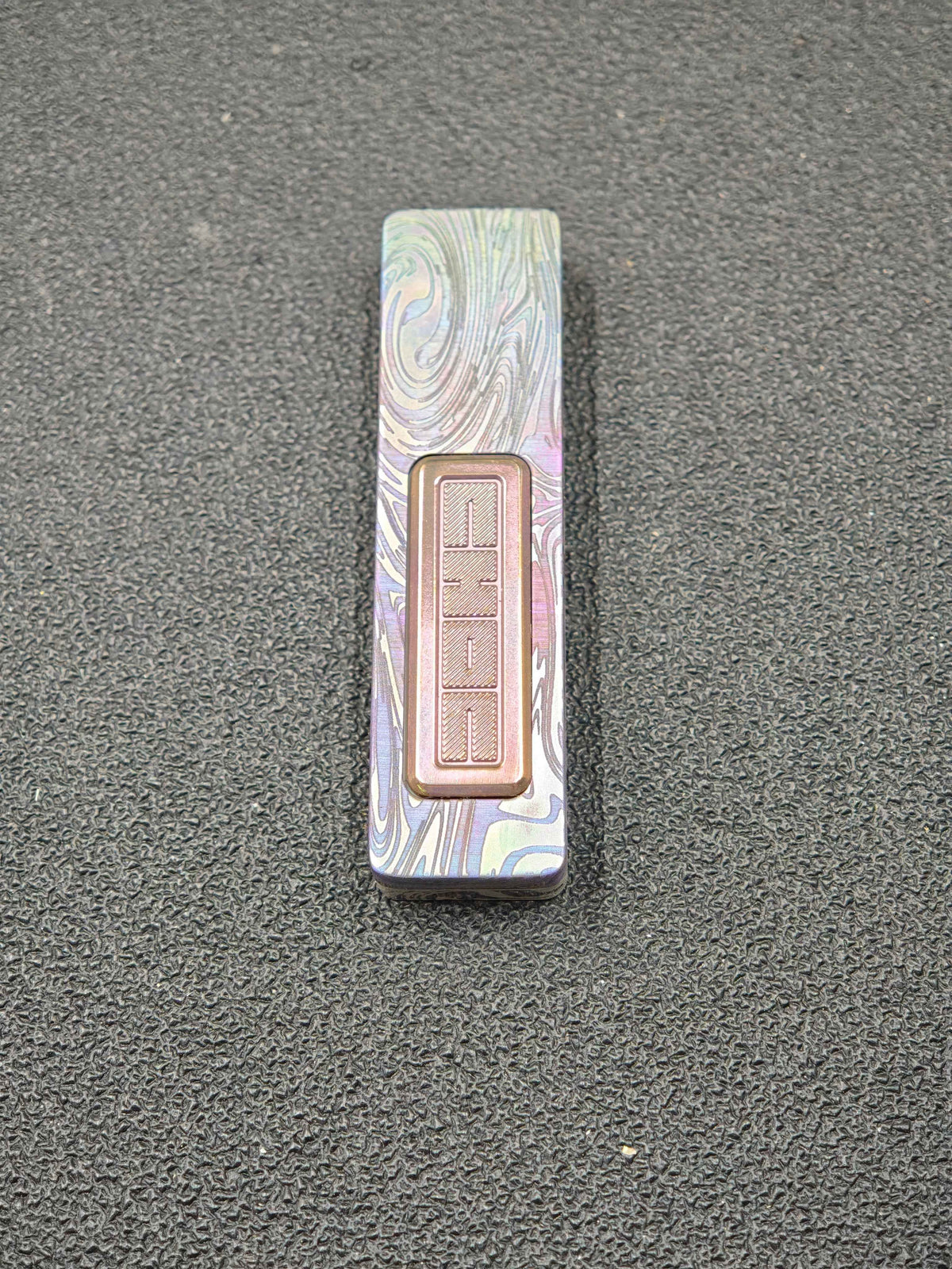 Choc Titanium Engraved
