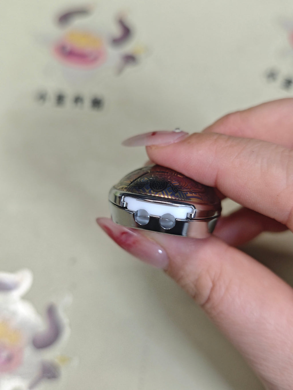 New Year Fortune Pendant Titanium
