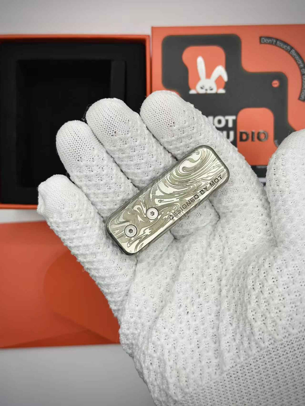 Feng Ling Damasteel Engraved