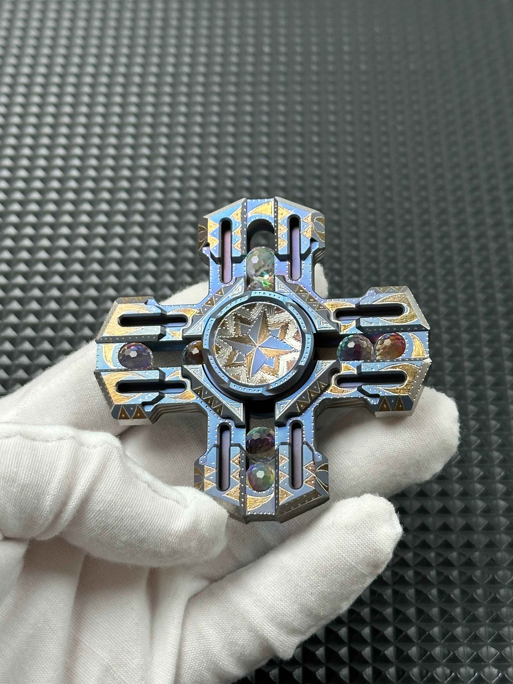 Paladin Titanium Color-Anodized Engraved