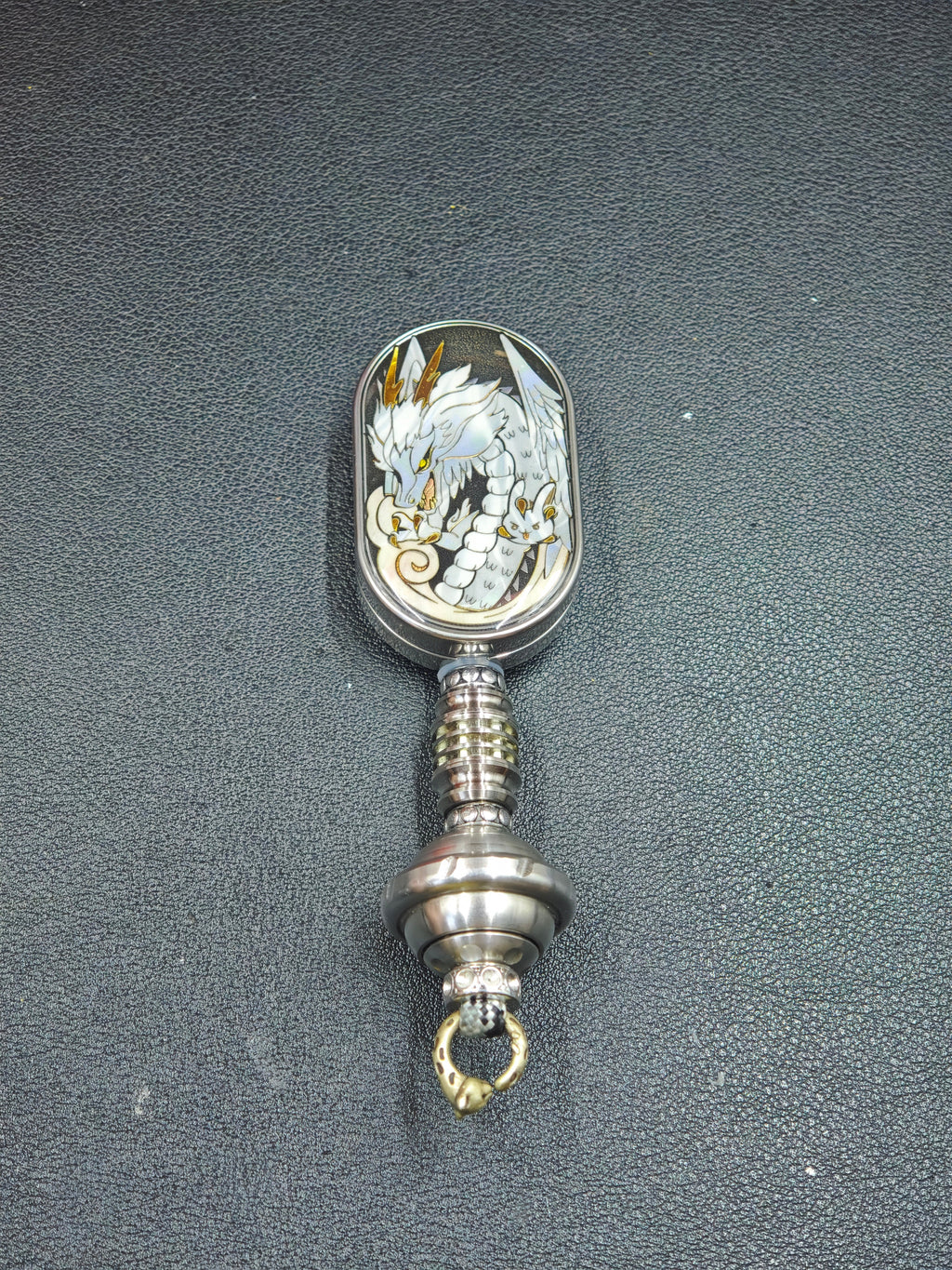 Couture Dragon Rhythm Titanium Resin-Sealed Polished