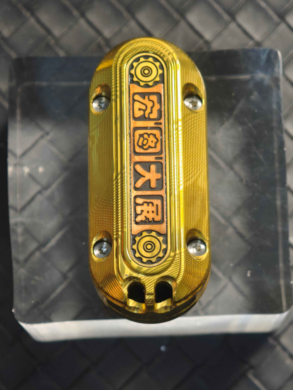 Cyber Jiaotu Damasteel Gold Plated