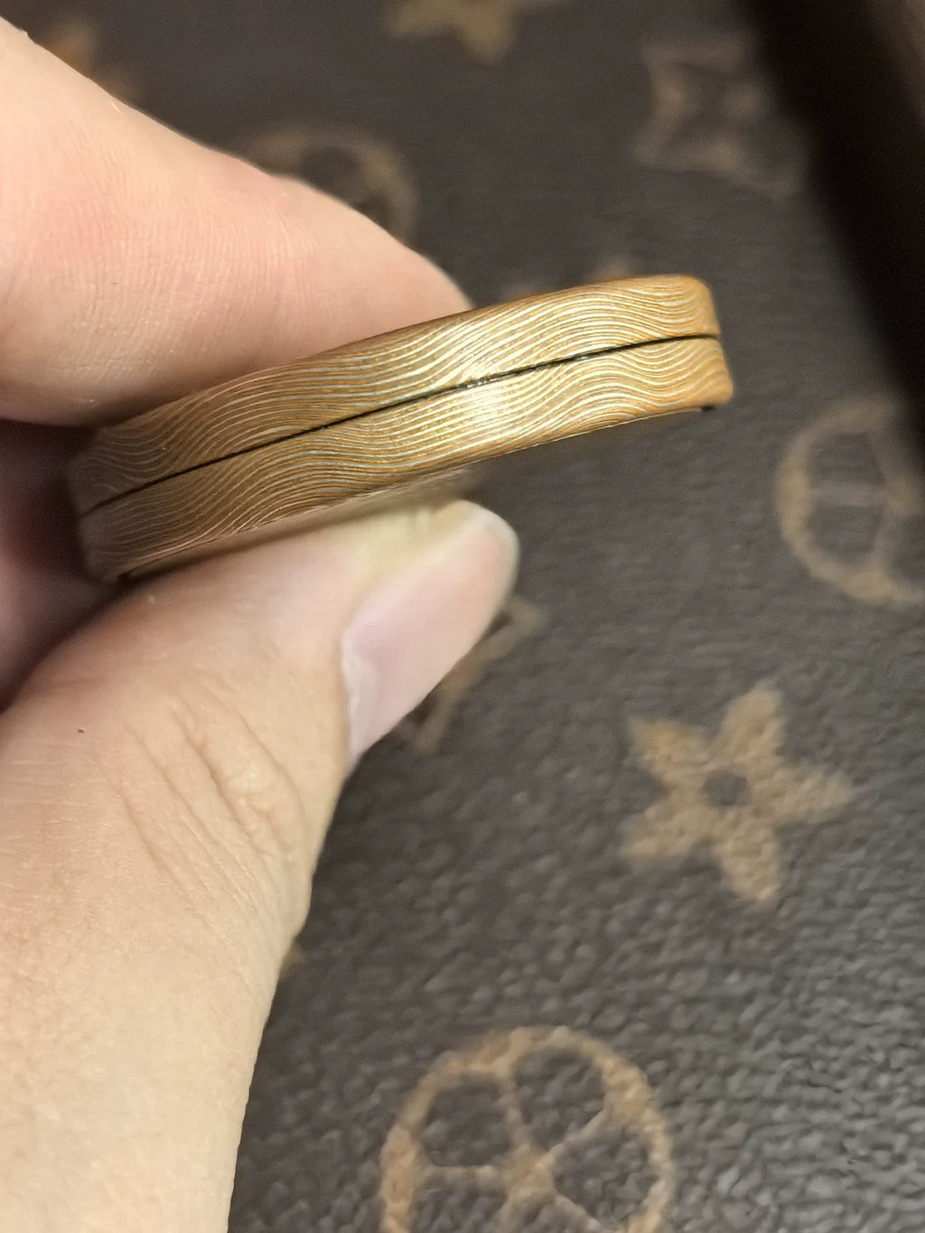 Milk Cap Mini Mokume