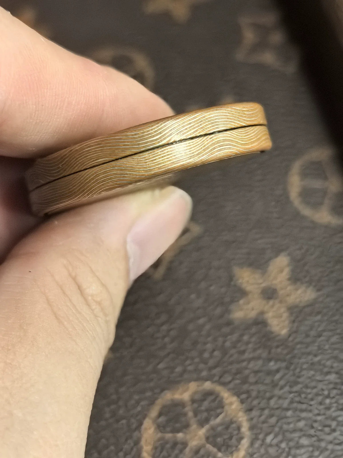 Milk Cap Mini Mokume