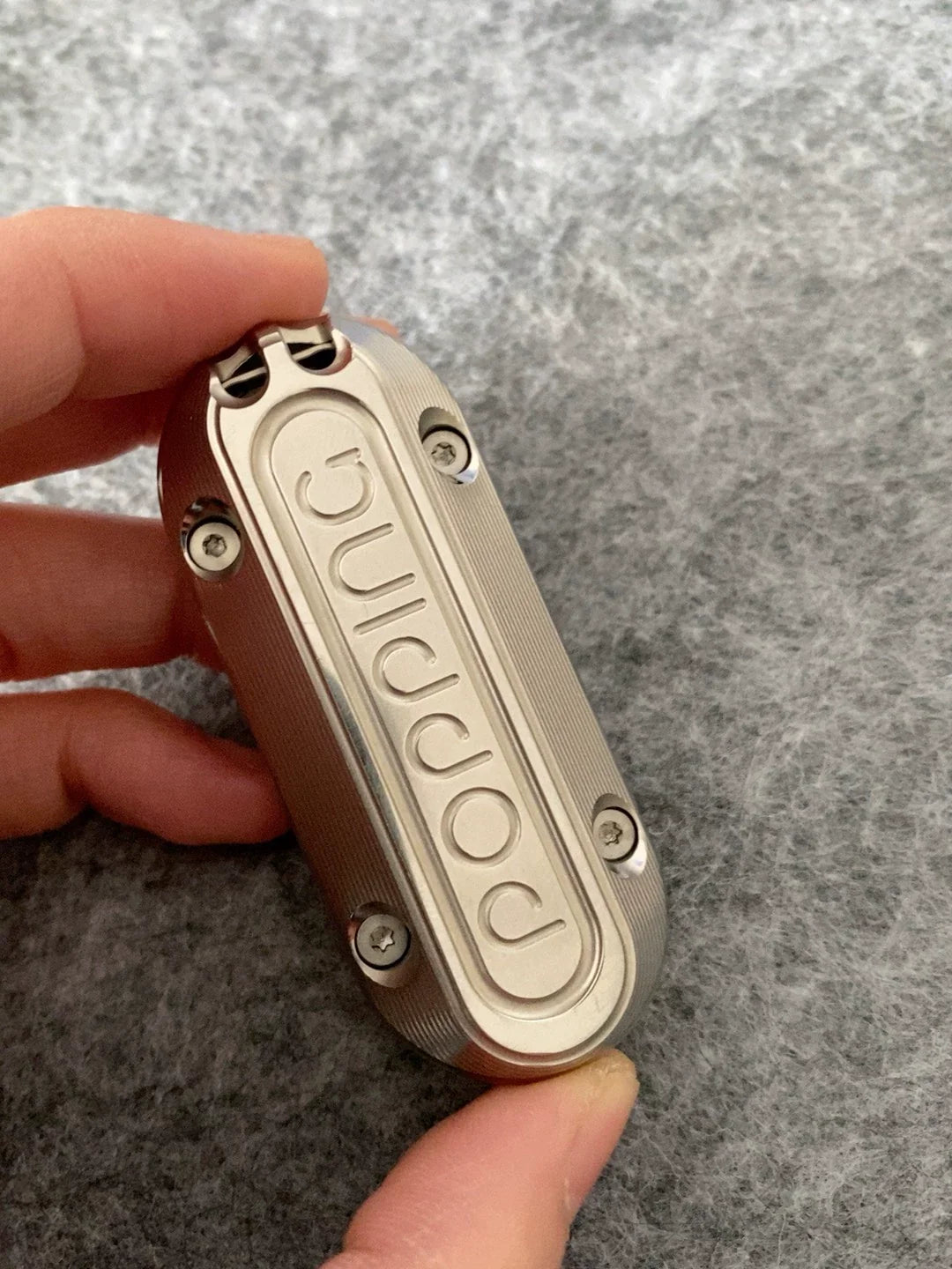 Popping Stainless Steel