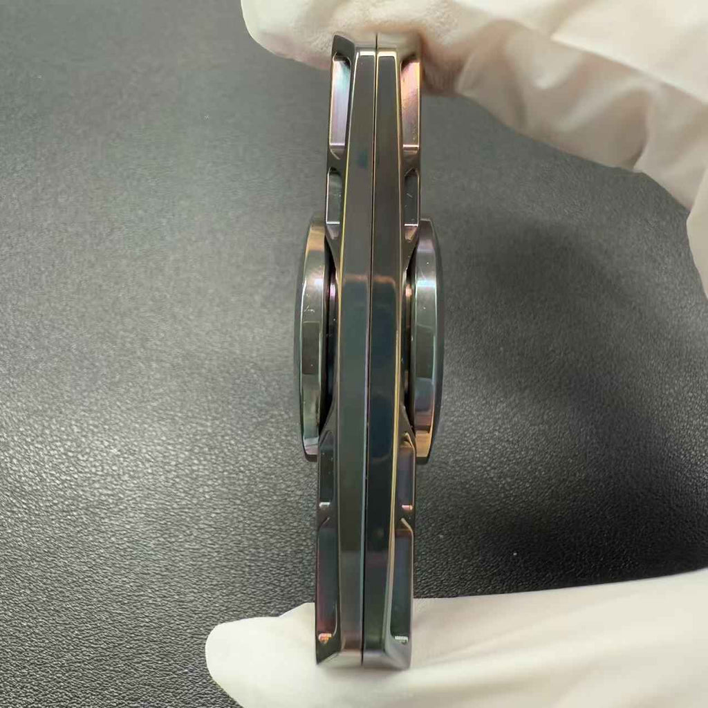 Ling Yin Zirconium Color-Anodized Polished
