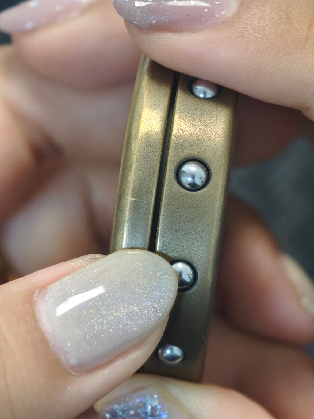 Dealer Button Brass