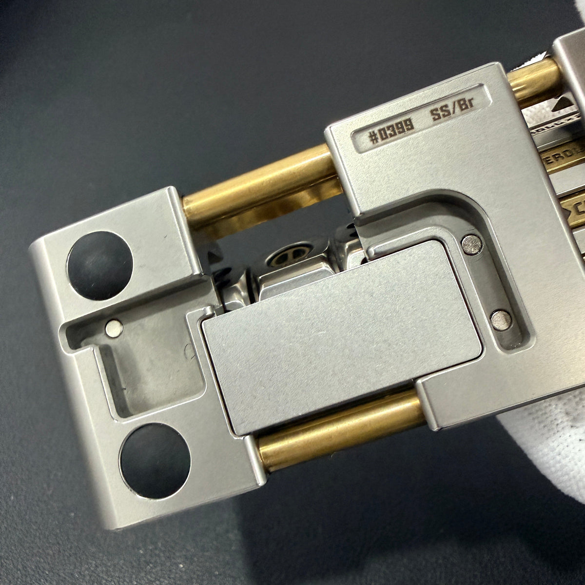 Jackpot 2.0 Deskset Brass Stainless Steel