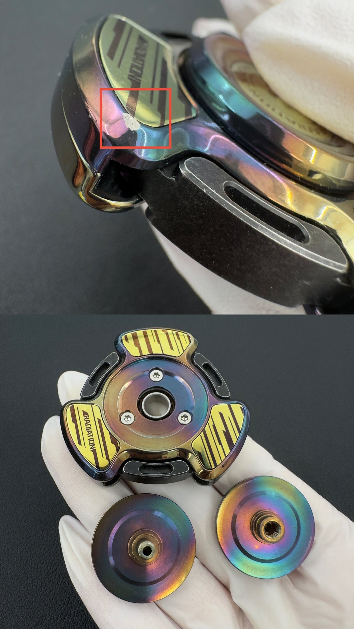 Radiation Shell Opening Zirconium