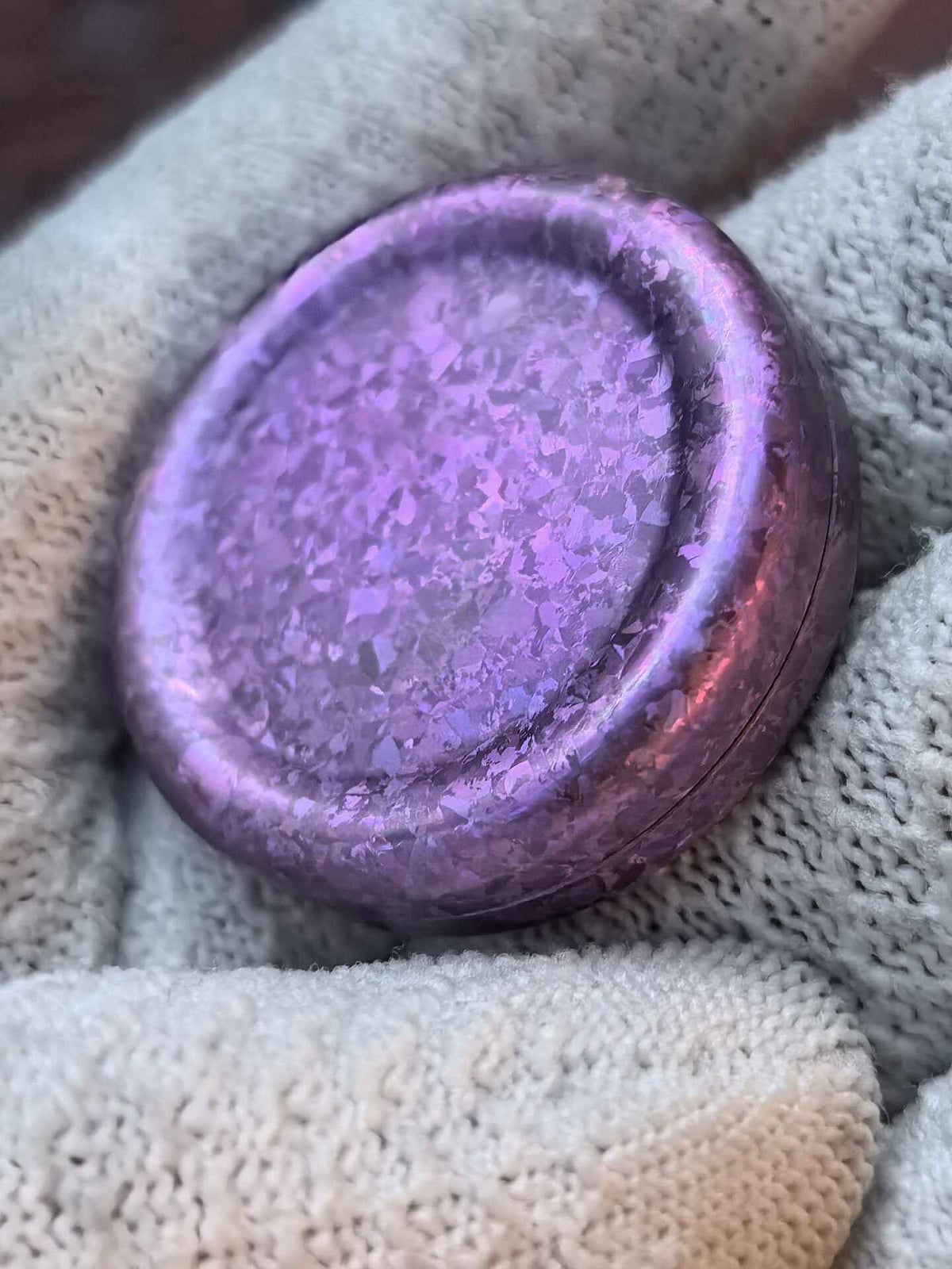 Milk Cap Mini Crystallized Titanium