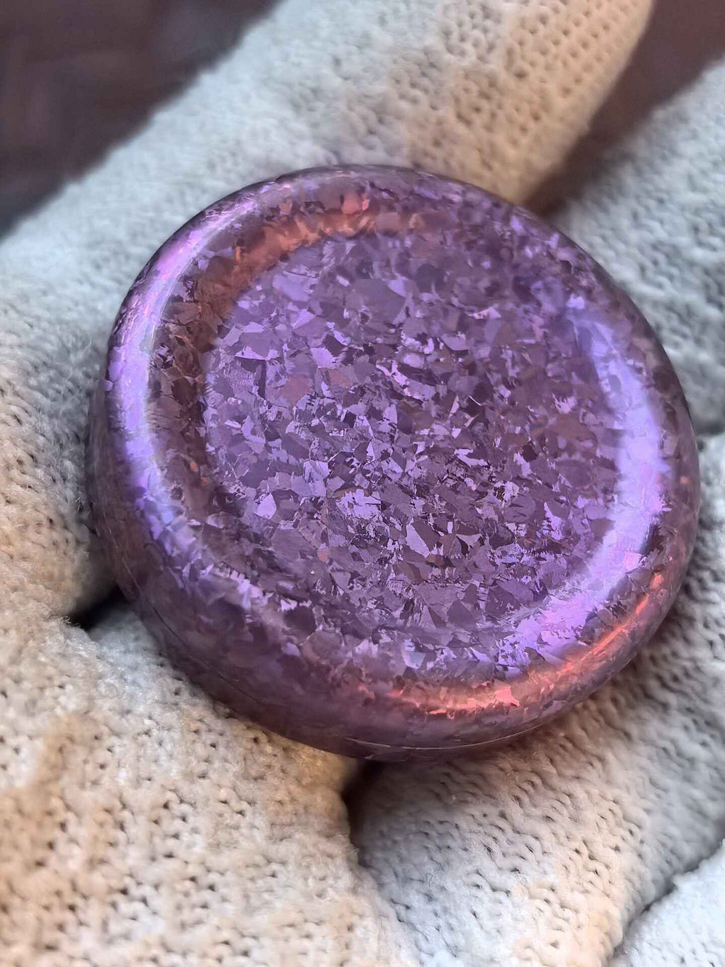 Milk Cap Mini Crystallized Titanium