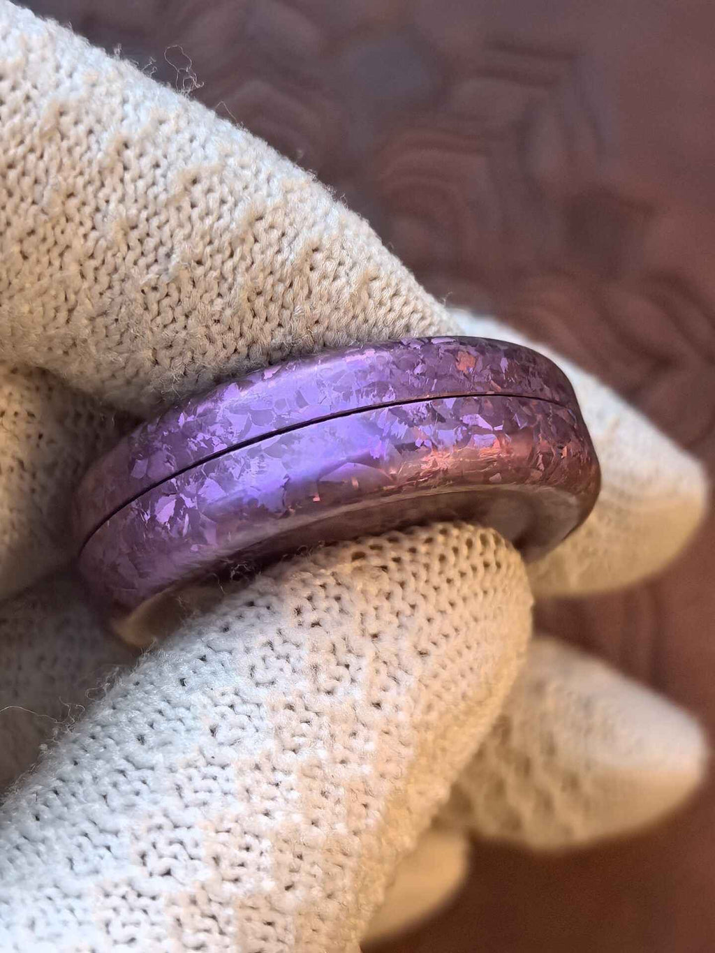 Milk Cap Mini Crystallized Titanium