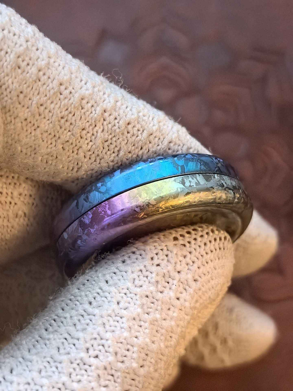Milk Cap Mini Crystallized Titanium