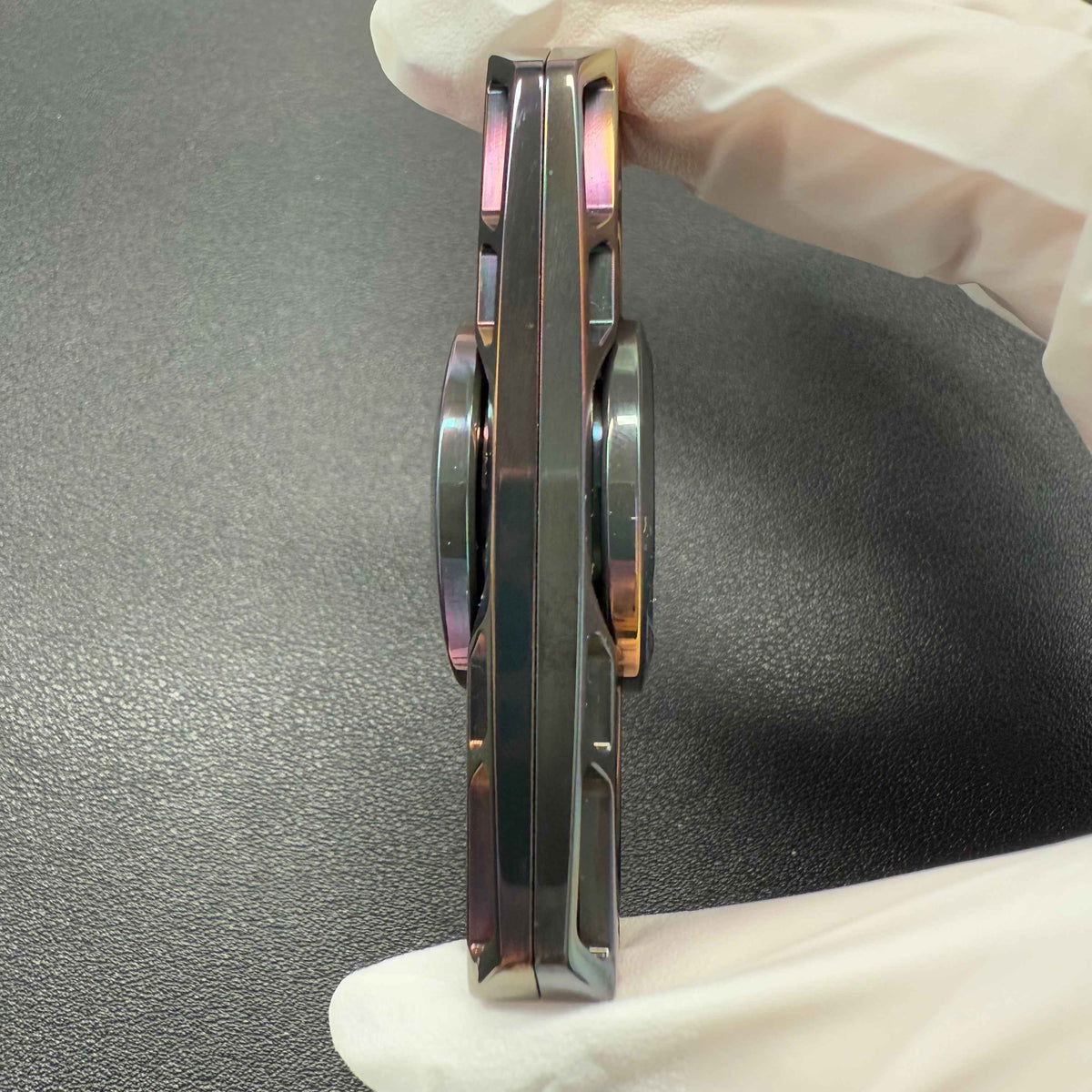 Ling Yin Zirconium Color-Anodized Polished