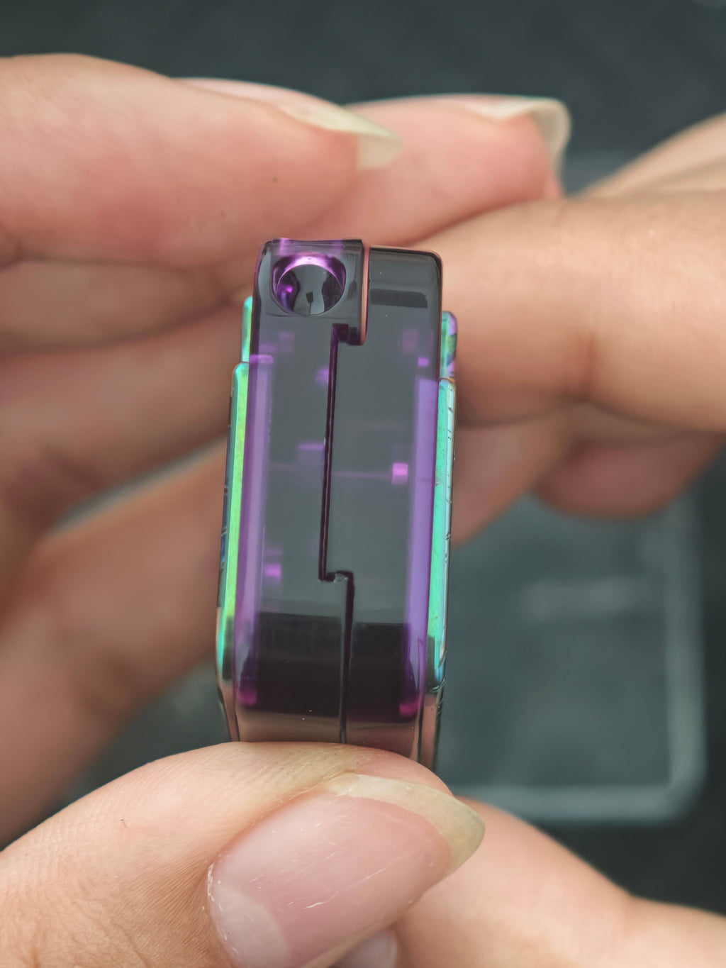 Mini Crystal Titanium Color-Anodized