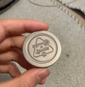 Show hand Mechanical Coin Stainless Steel