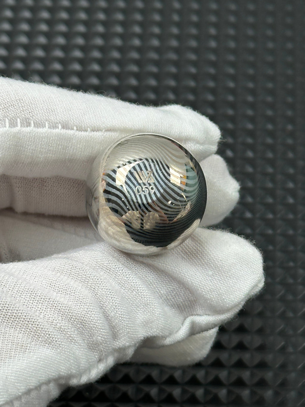 Wine Immortal Damasteel Etched Polished