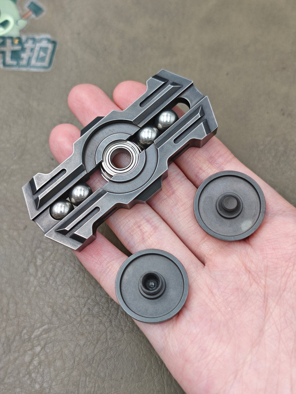 Holy Sword Stainless Steel Distressed