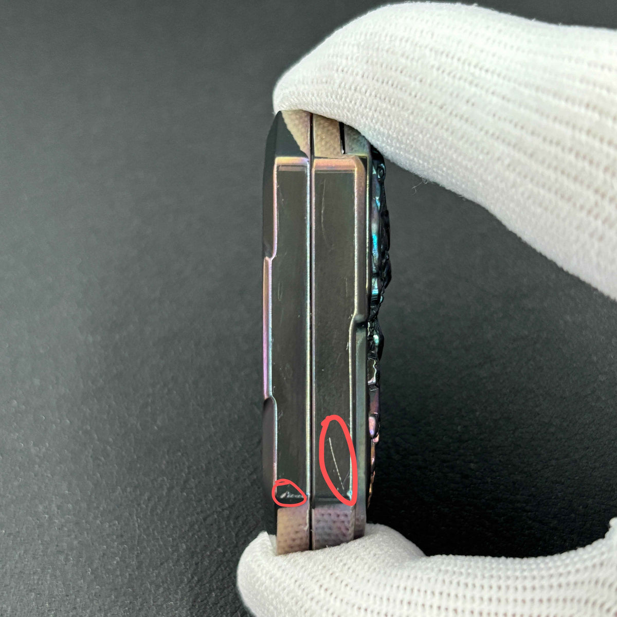 Poker Lolita Zirconium Oil Slick