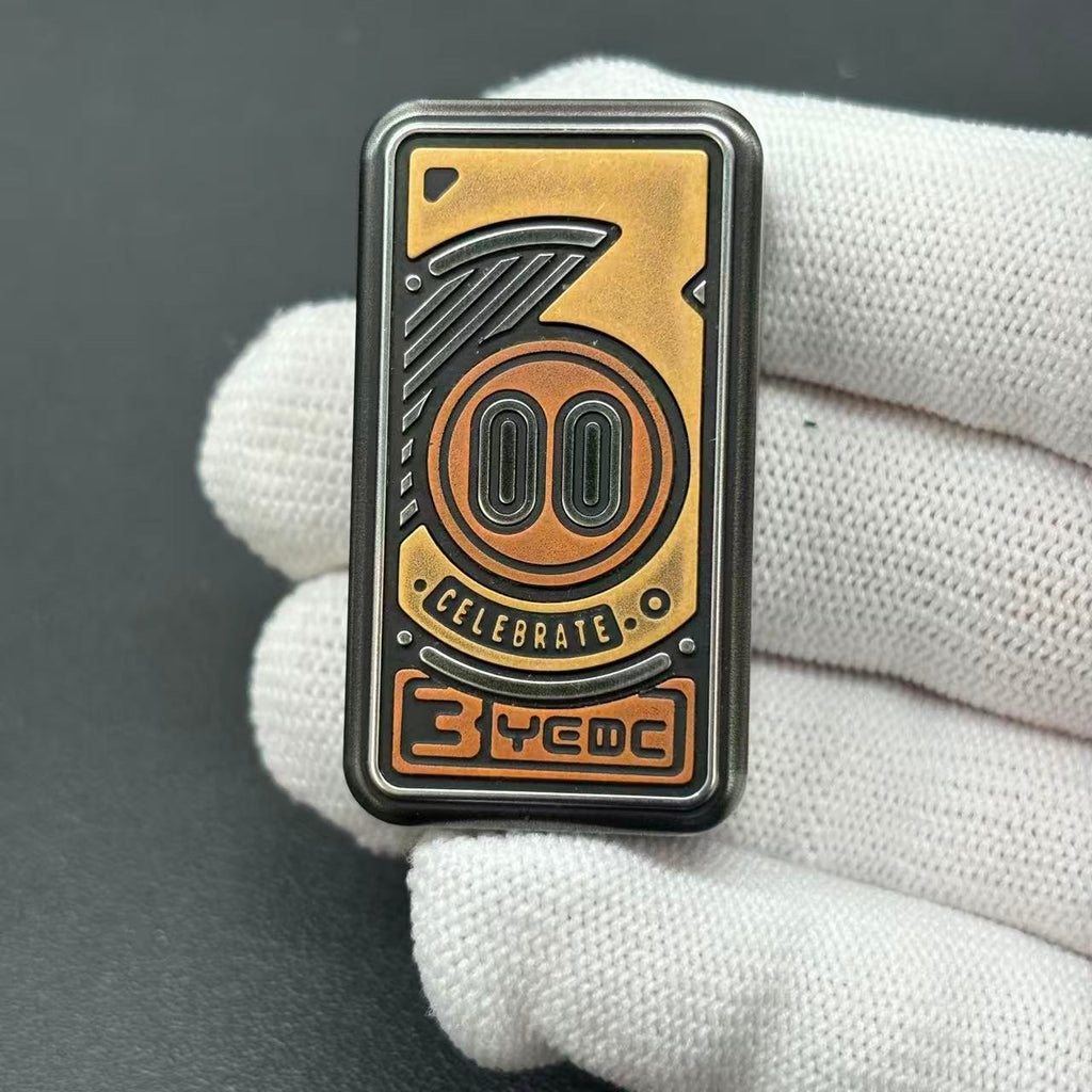 3rd Anniversary Golden Pig Stainless Steel