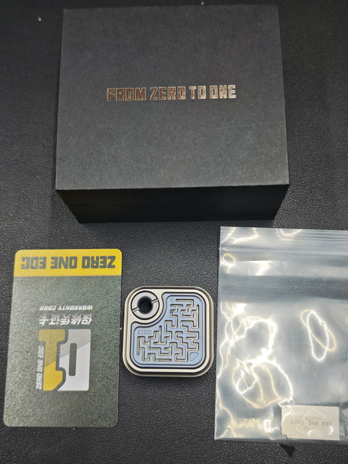 MAZE BLOCK Titanium