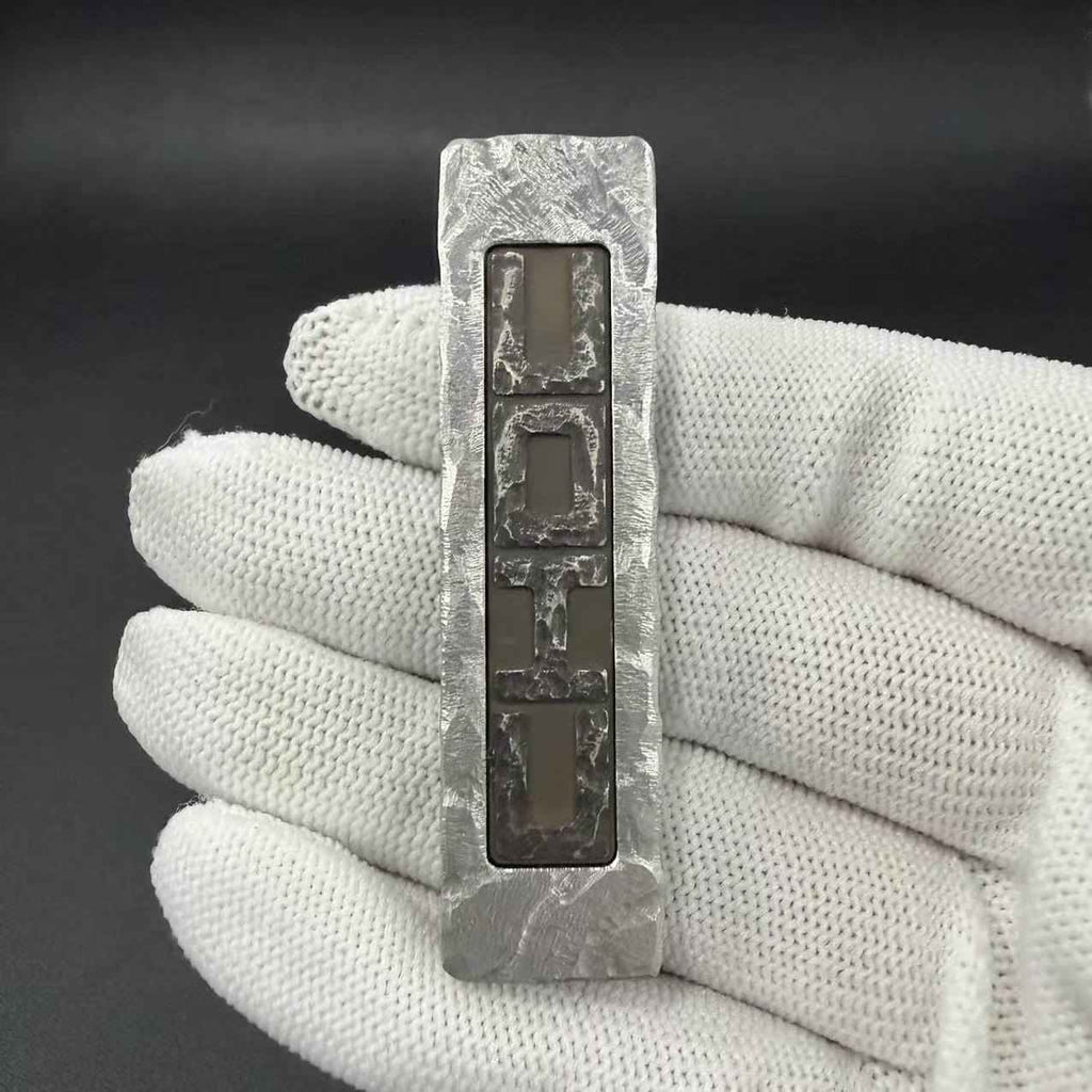 Choc Stainless Steel Stone Textured Engraved