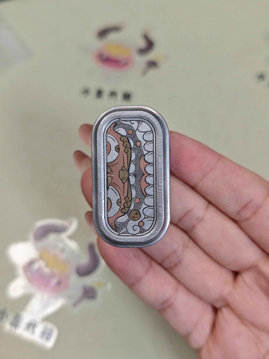 Yidou Shell Damasteel