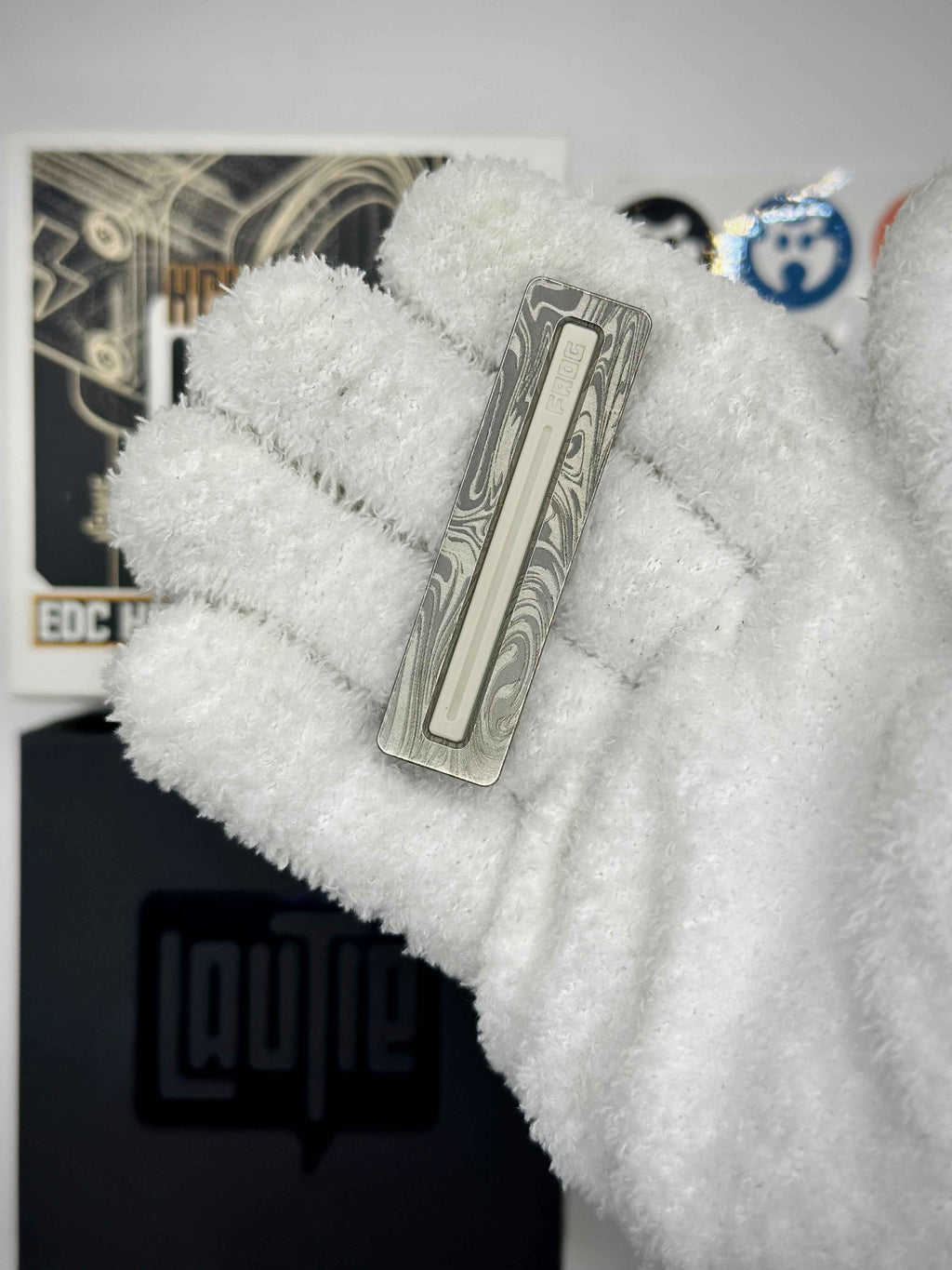 Frog Zirconium Zircuti PEEK Damasteel Stainless Steel