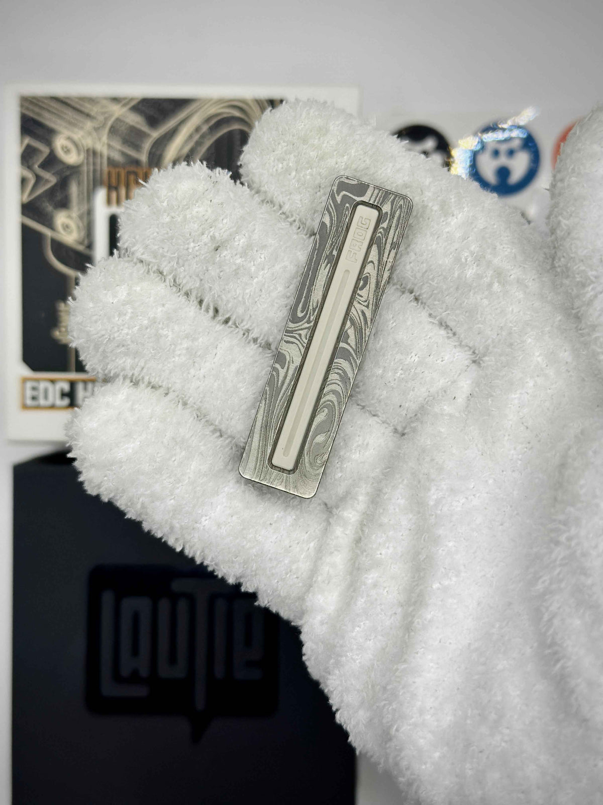Frog Zirconium Zircuti PEEK Damasteel Stainless Steel