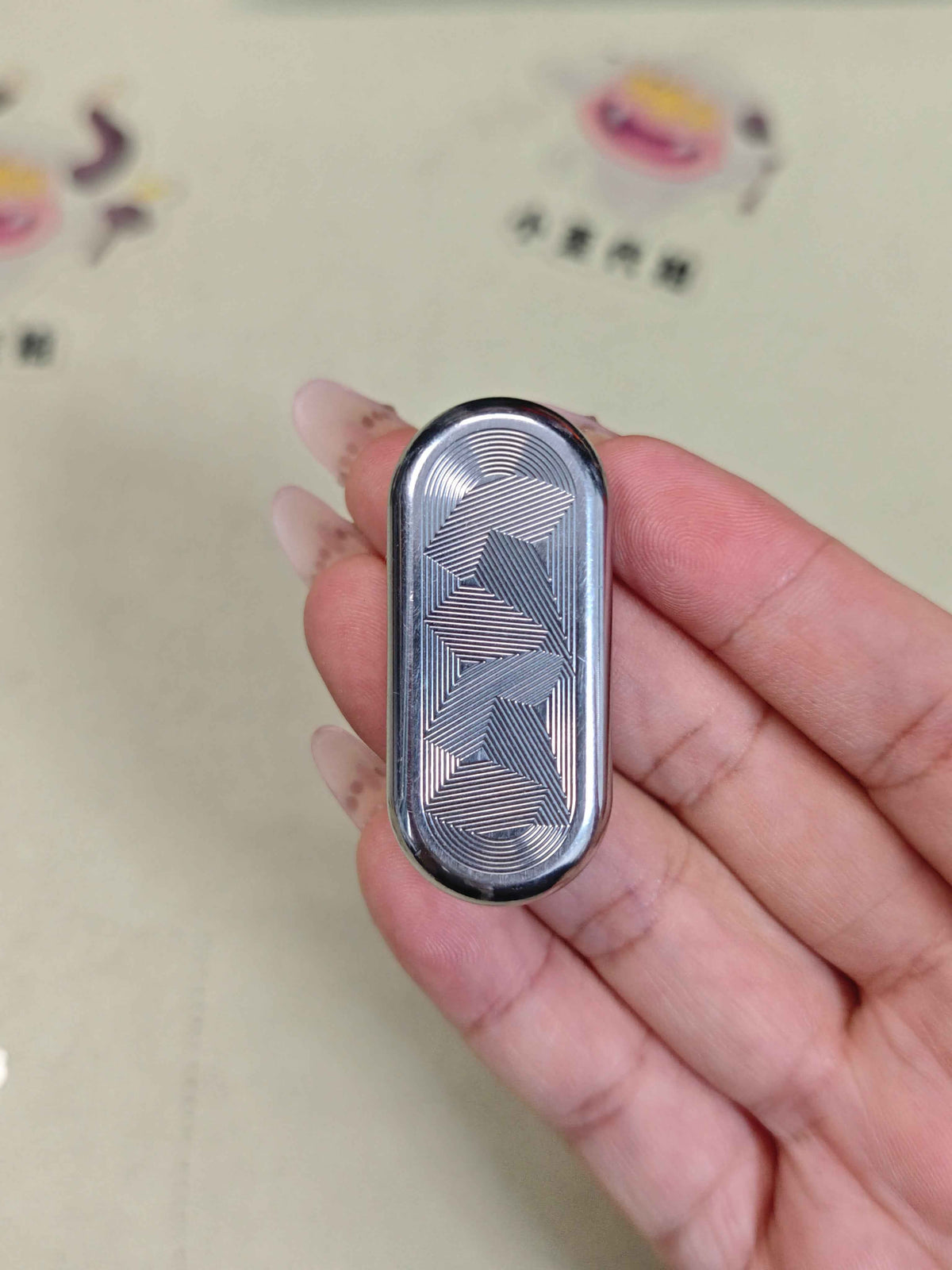 Top B Fingerprint Stainless Steel