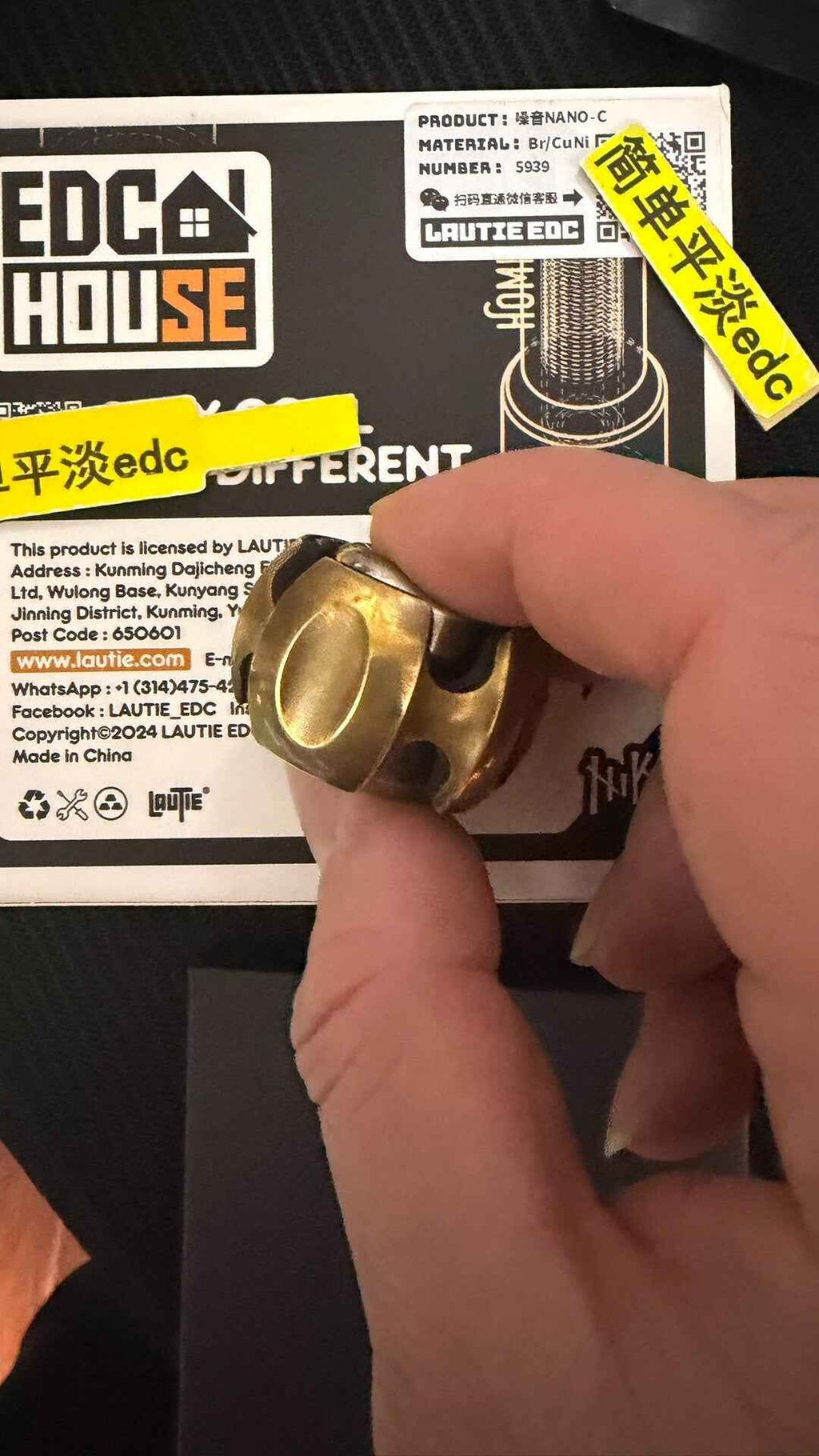 Noiz Brass Stainless Steel