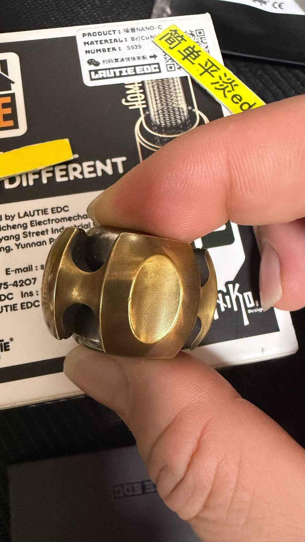 Noiz Brass Stainless Steel