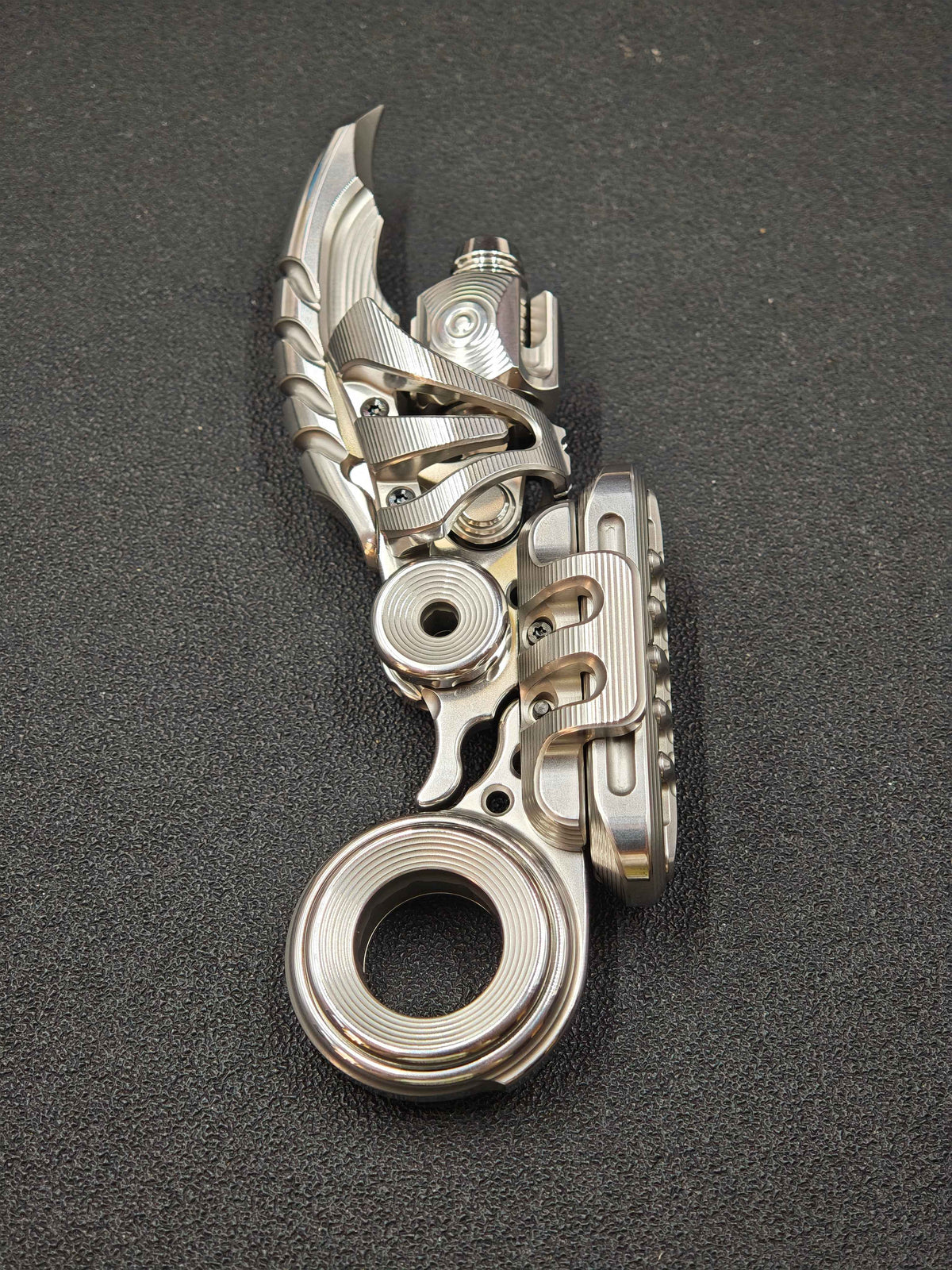 Exoskeleton Magnetic Mechanical Stainless Steel Blasted
