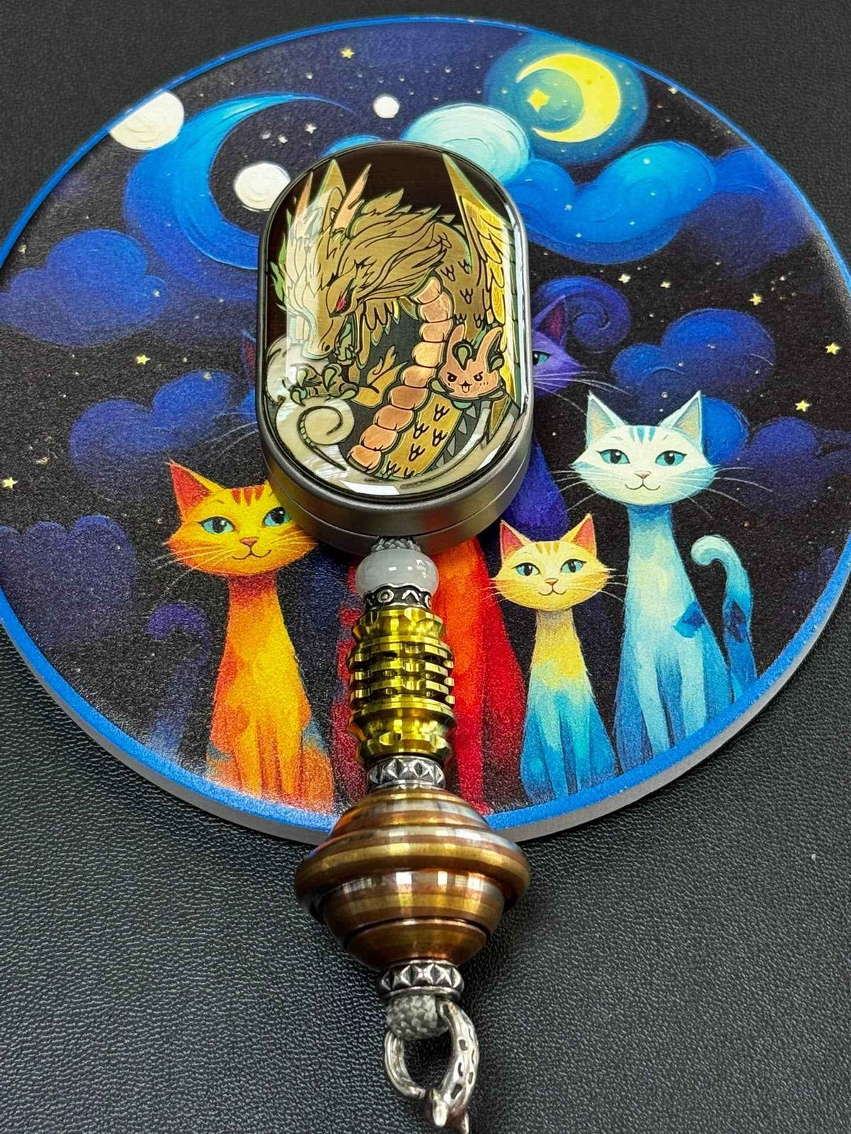 Dragon Rhythm + Planet Titanium Mokume