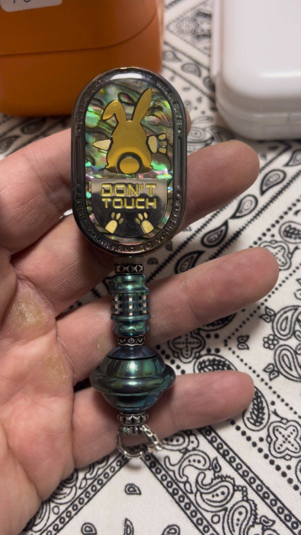 Groove + Planet Lanyard Bead