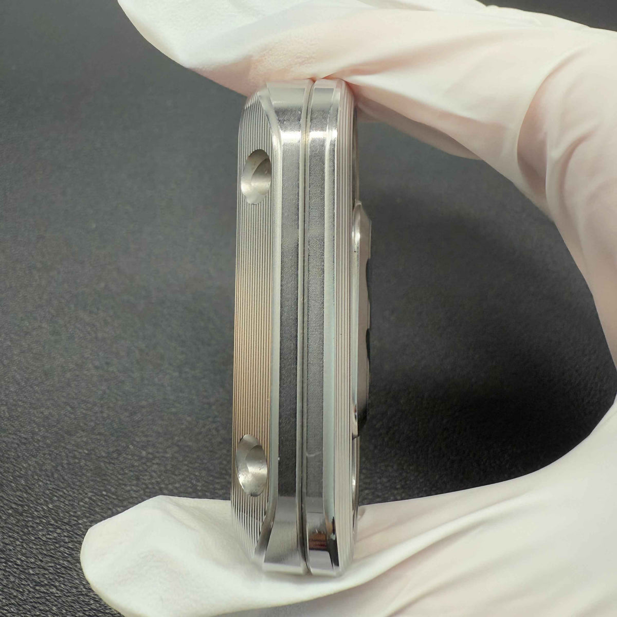 Popping Stainless Steel Blasted Polished