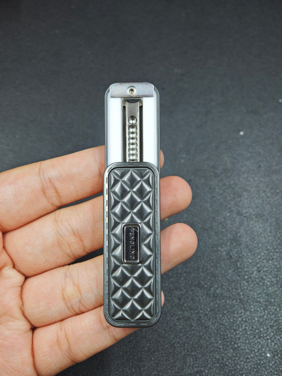 Feng Ling Zirconium Color-Anodized Polished