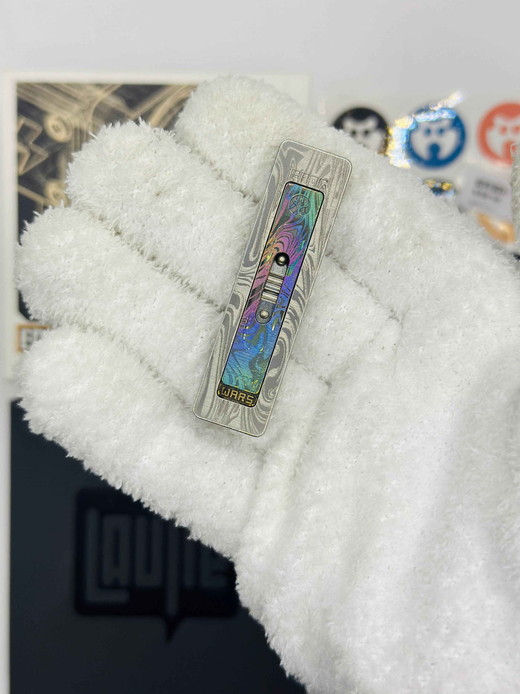 Frog Zirconium Zircuti PEEK Damasteel Stainless Steel