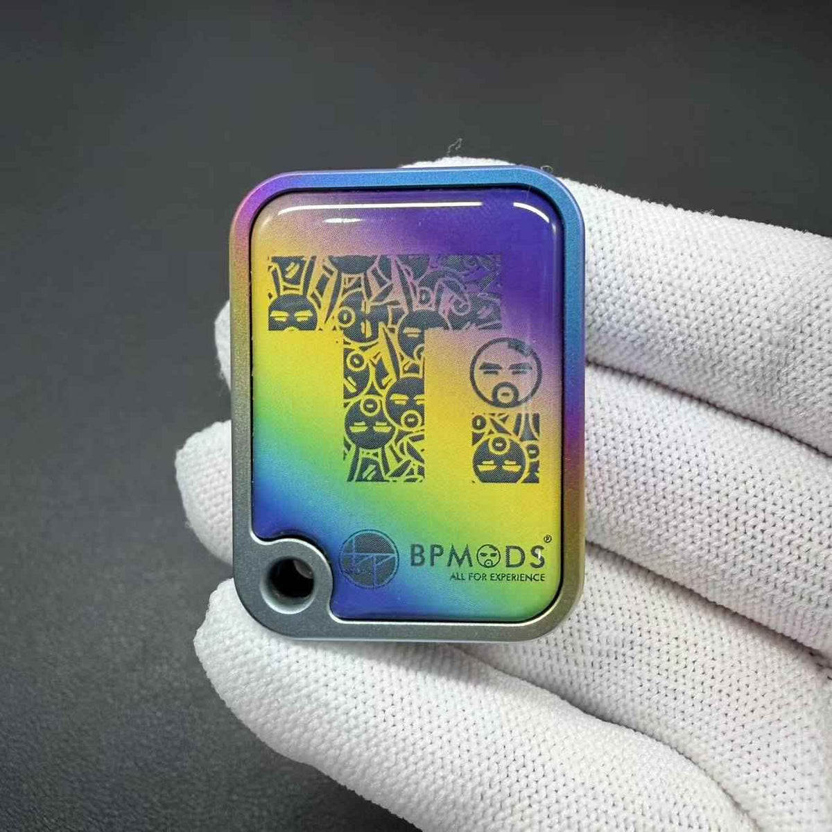 Price Tag Nine Palace Titanium Color-Anodized