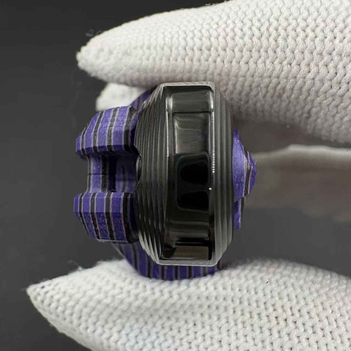 EXOSKELETON G10 Pink Purple Black Bone Core Stainless Steel
