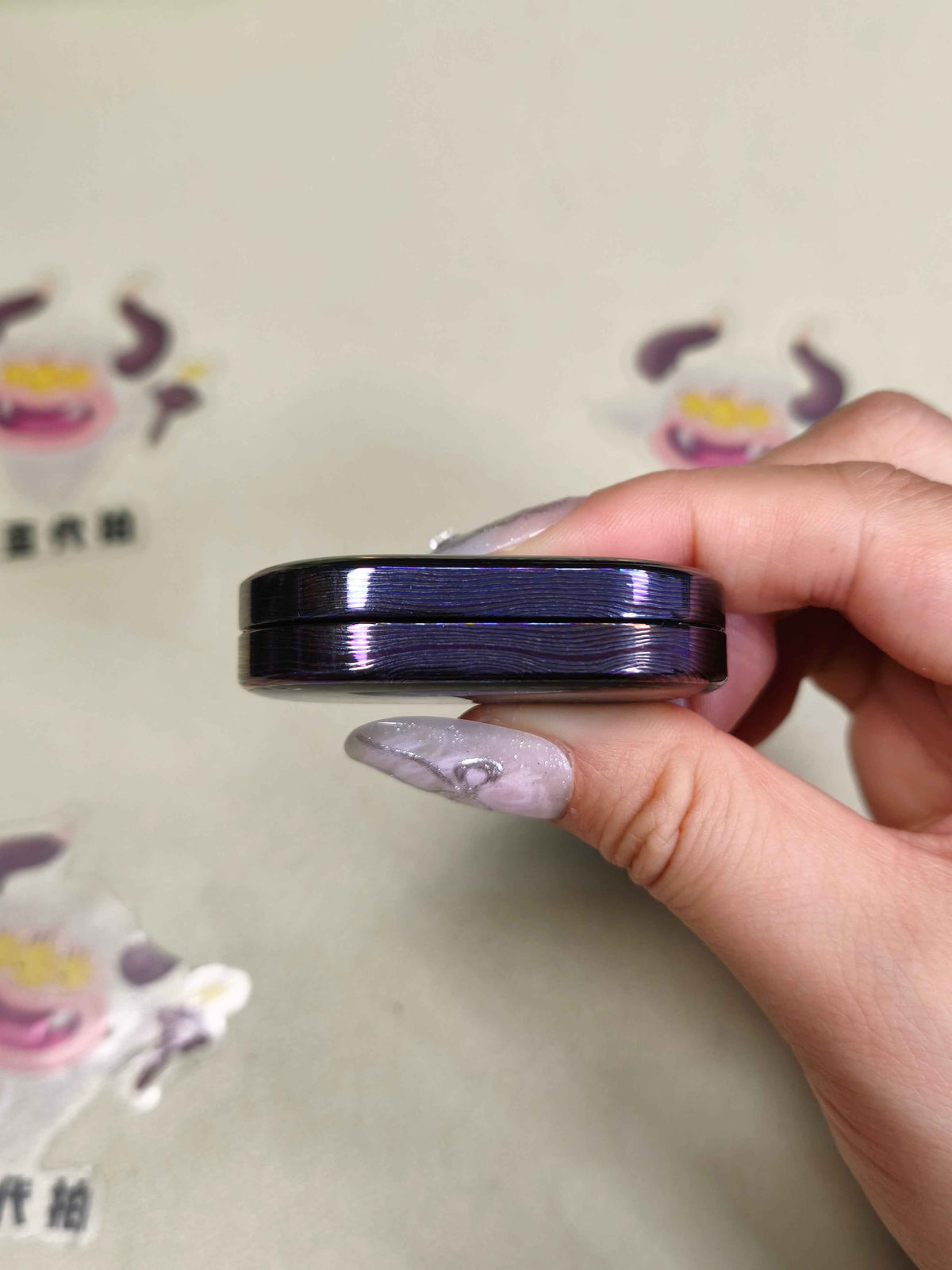 Grumpy Rabbit Rhythm Zircuti Resin-Sealed