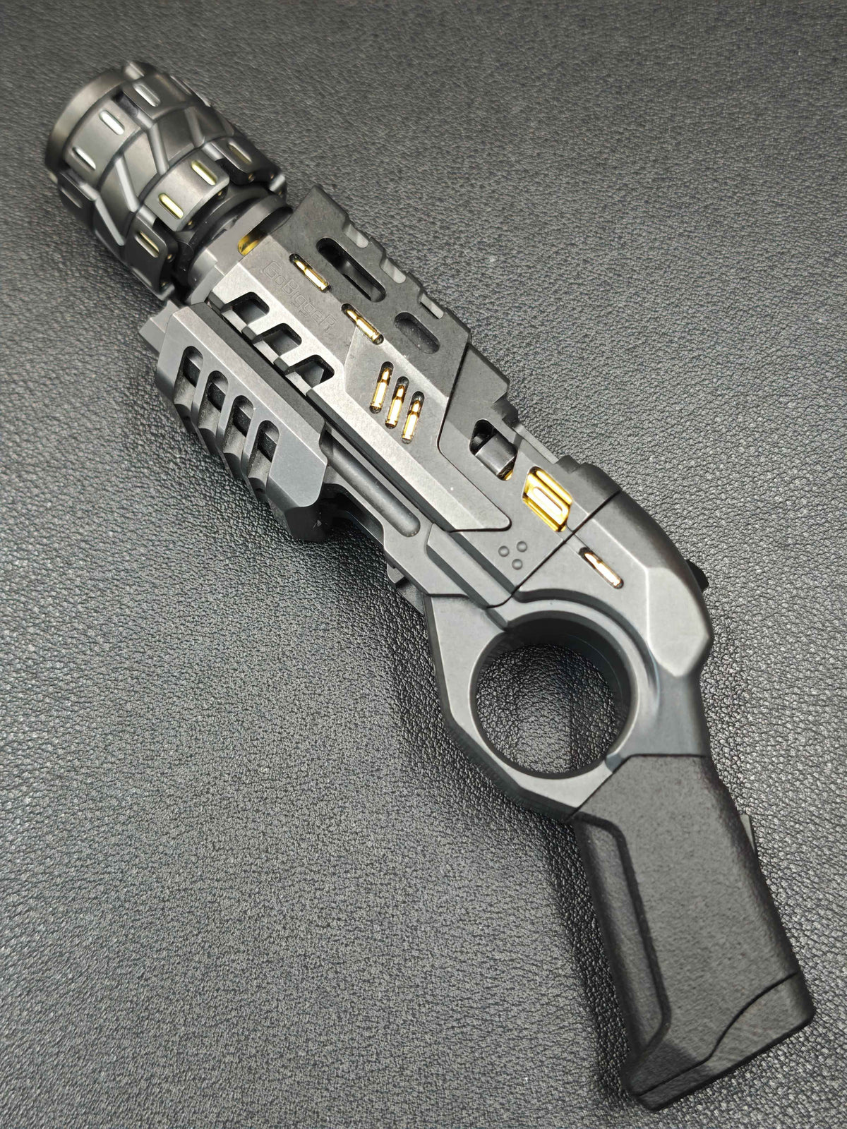 Punnk Zirconium Gold Plated Engraved